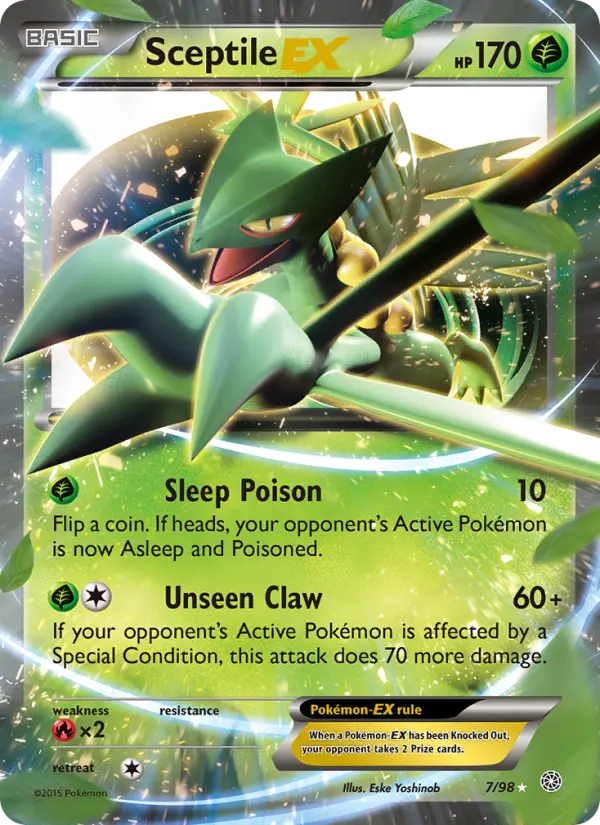 Sceptile EX, Ancient Origins 7