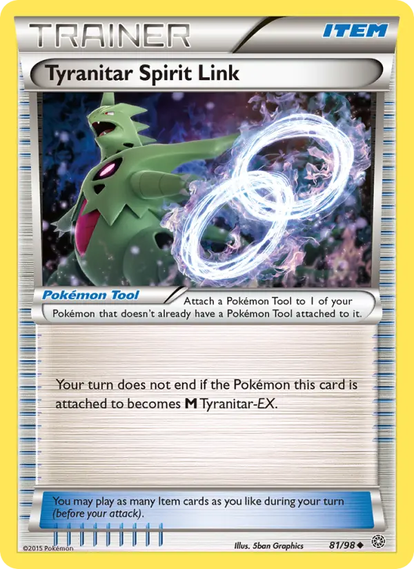 Tyranitar Spirit Link, Ancient Origins 81