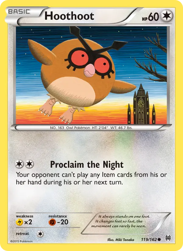 Hoothoot, BREAKthrough 119