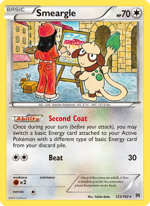 Smeargle, BREAKthrough 123