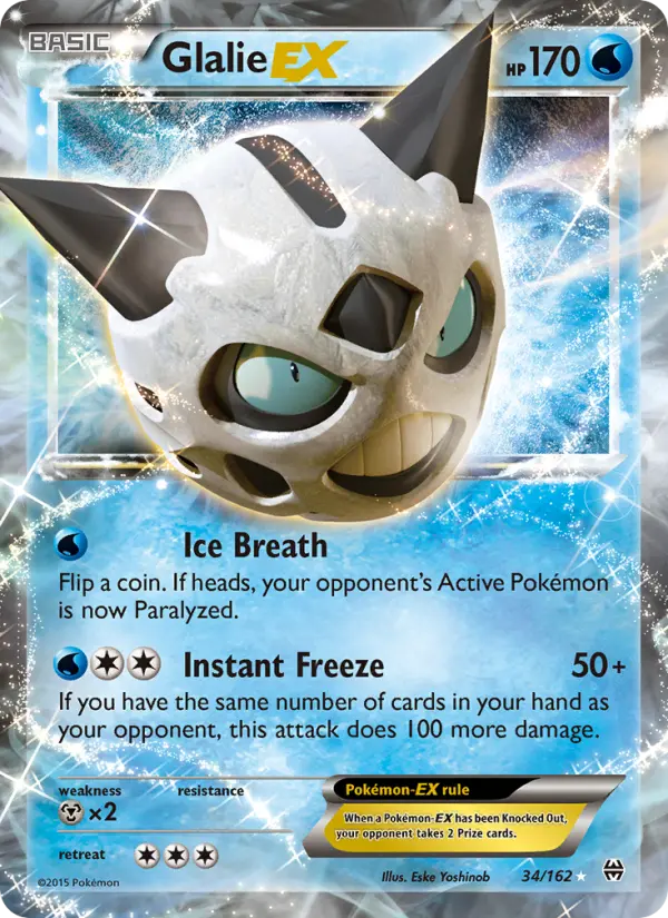 Glalie EX, BREAKthrough 34
