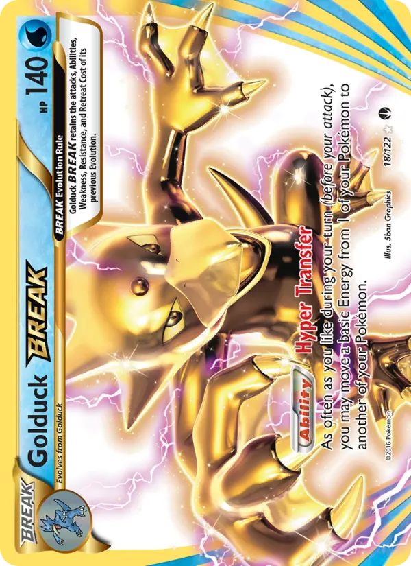 Golduck BREAK, BREAKpoint 18