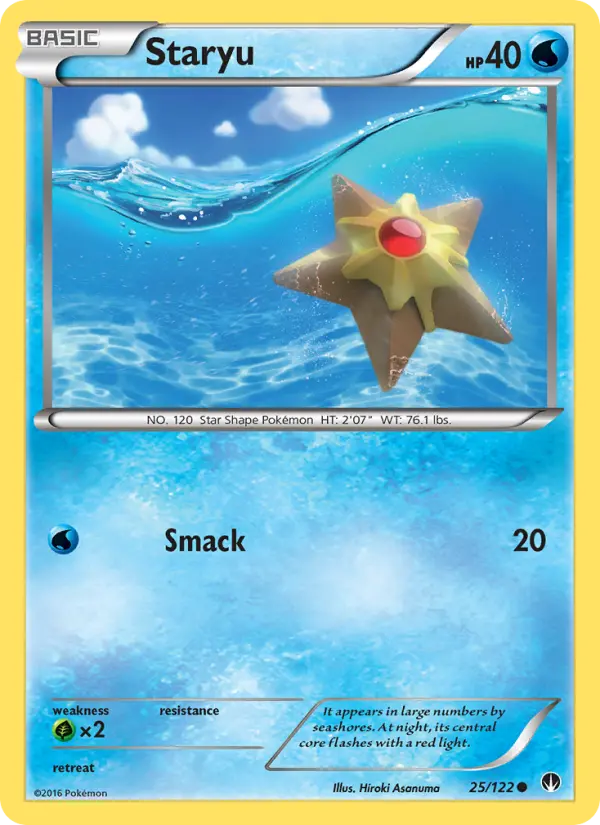 Staryu, BREAKpoint 25