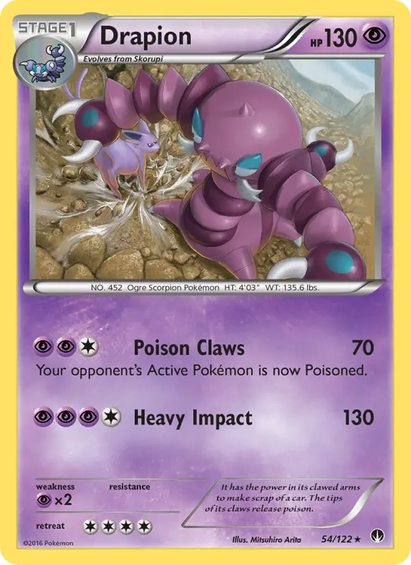 Drapion, BREAKpoint 54