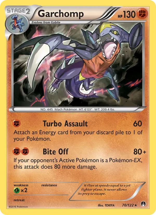 Garchomp, BREAKpoint 70
