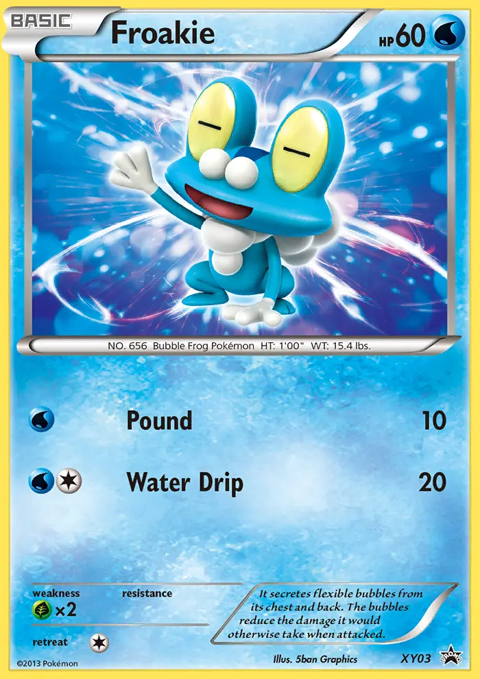 Froakie, XY Black Star Promos XY03