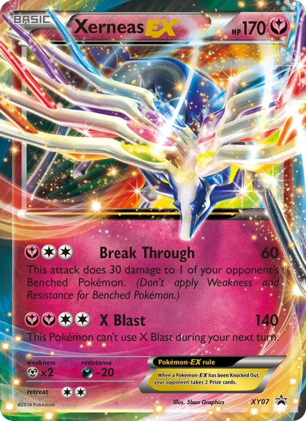 Xerneas EX, XY Black Star Promos XY07