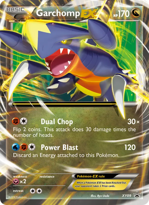 Garchomp EX, XY Black Star Promos XY09