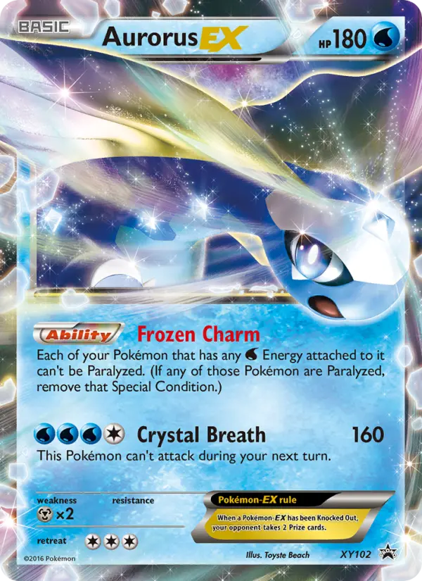 Aurorus EX, XY Black Star Promos XY102