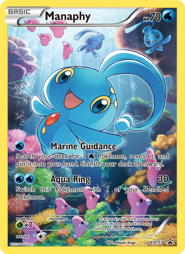 Manaphy, XY Black Star Promos XY113