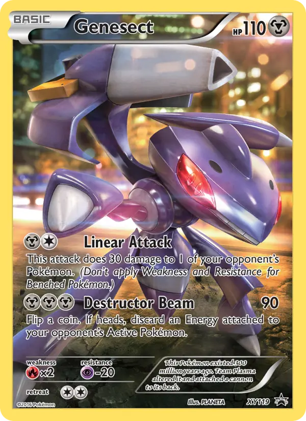 Genesect, XY Black Star Promos XY119