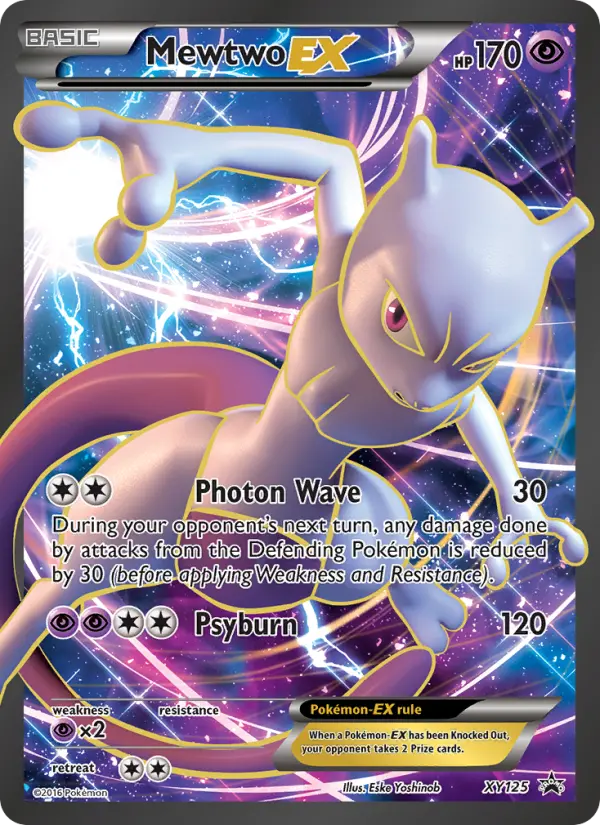 Mewtwo EX, XY Black Star Promos XY125