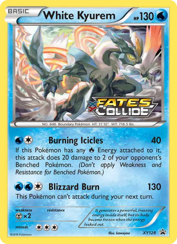 White Kyurem, XY Black Star Promos XY128