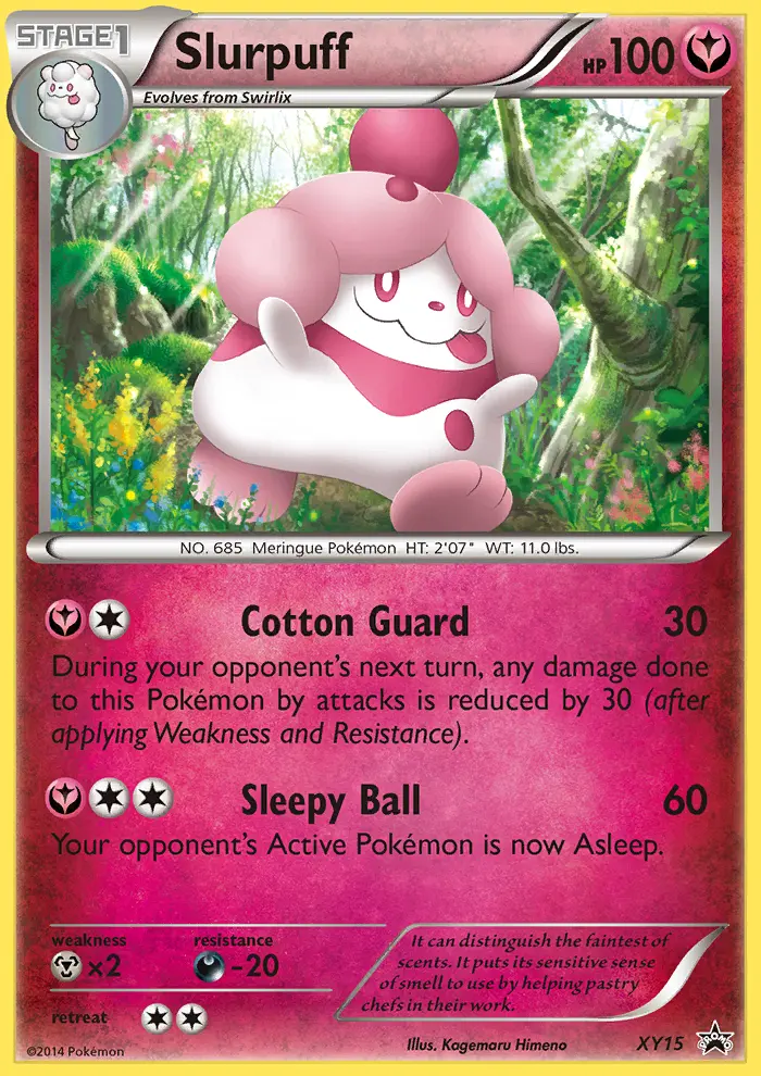Slurpuff, XY Black Star Promos XY15