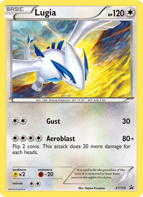 Lugia, XY Black Star Promos XY156