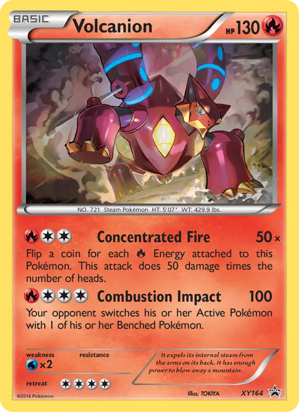 Volcanion, XY Black Star Promos XY164
