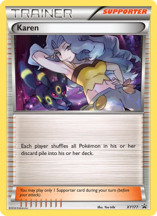 Karen, XY Black Star Promos XY177