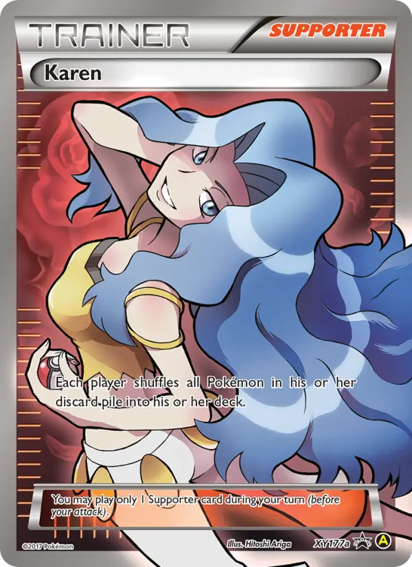 Karen, XY Black Star Promos XY177a