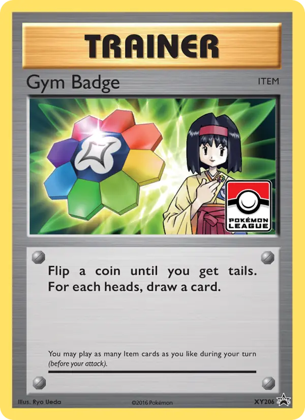 Gym Badge, XY Black Star Promos XY206