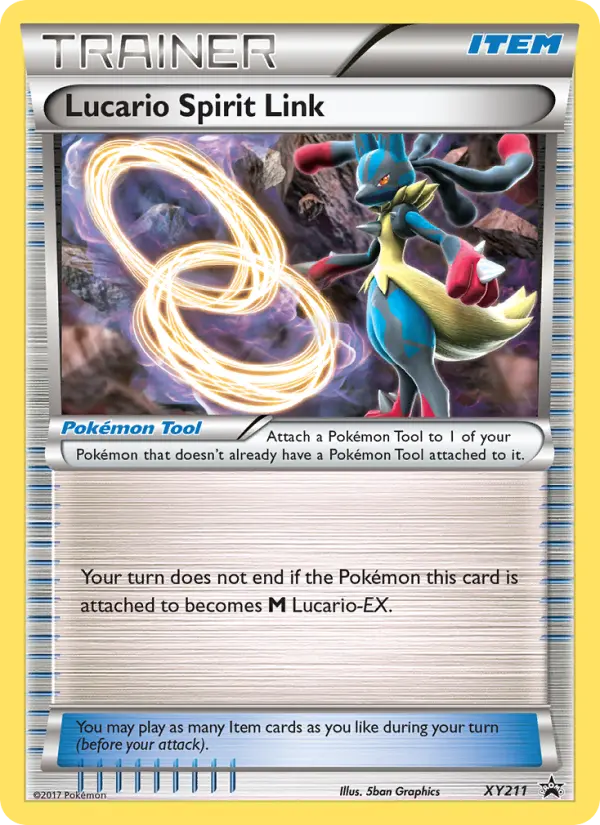 Lucario Spirit Link, XY Black Star Promos XY211
