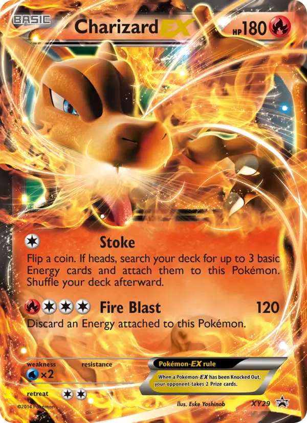Charizard EX, XY Black Star Promos XY29
