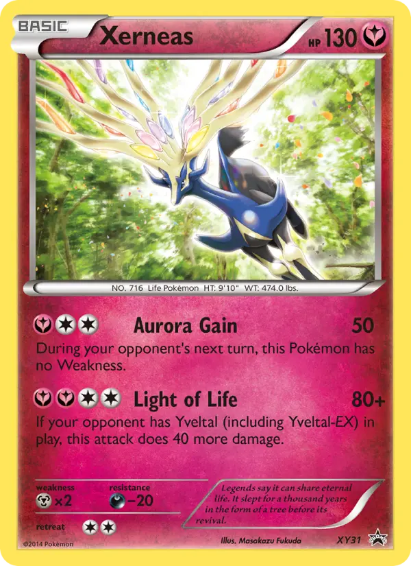 Xerneas, XY Black Star Promos XY31
