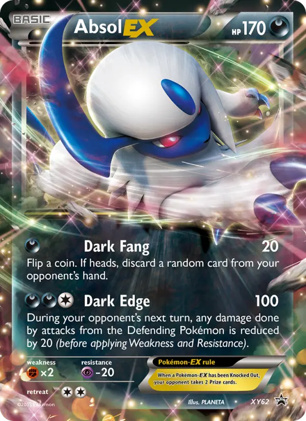 Absol EX, XY Black Star Promos XY62