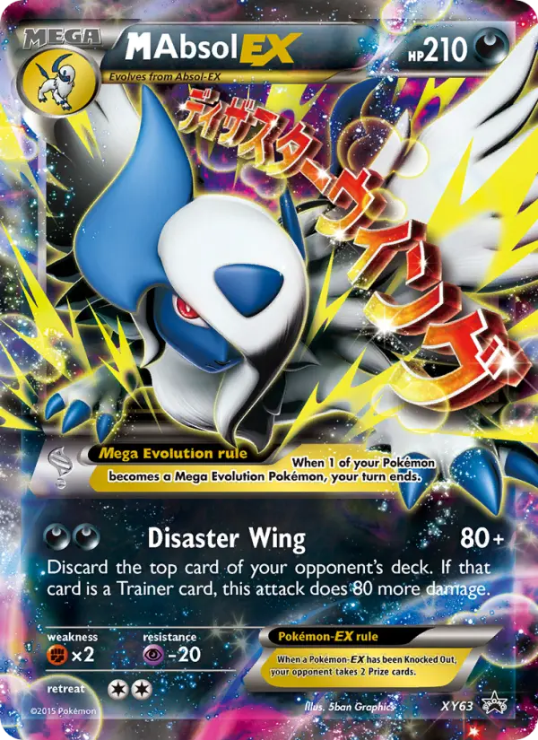 M Absol EX, XY Black Star Promos XY63