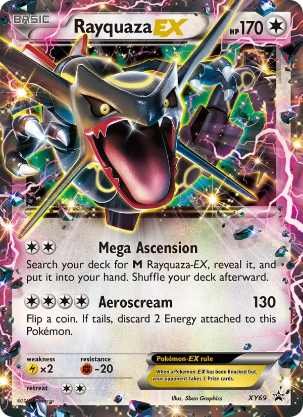 Rayquaza EX, XY Black Star Promos XY69