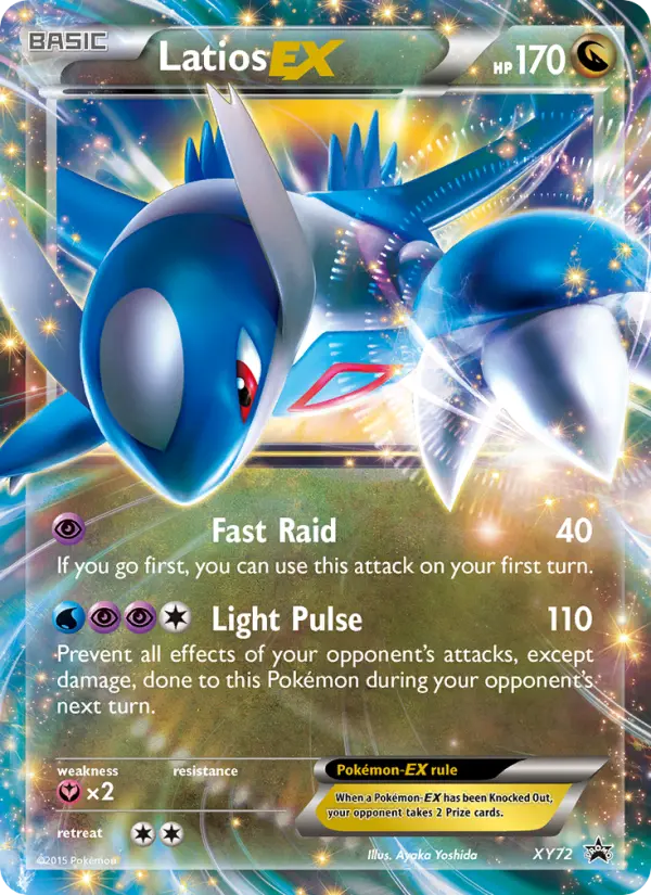 Latios EX, XY Black Star Promos XY72