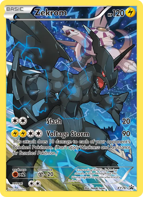 Zekrom, XY Black Star Promos XY76