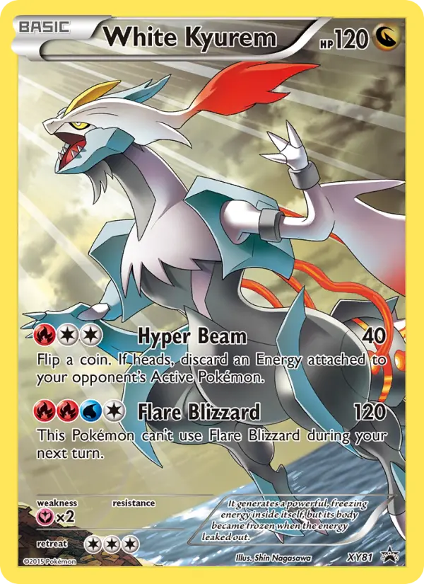 White Kyurem, XY Black Star Promos XY81