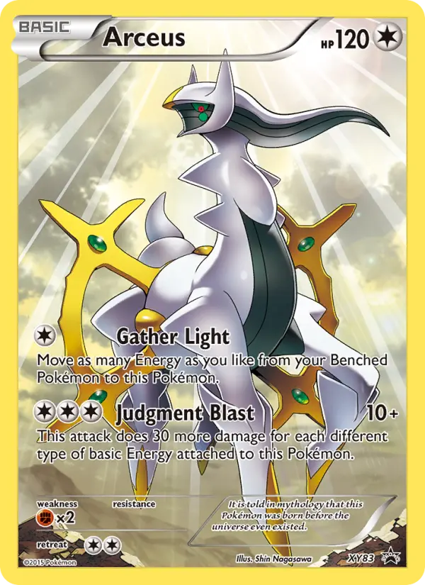 Arceus, XY Black Star Promos XY83