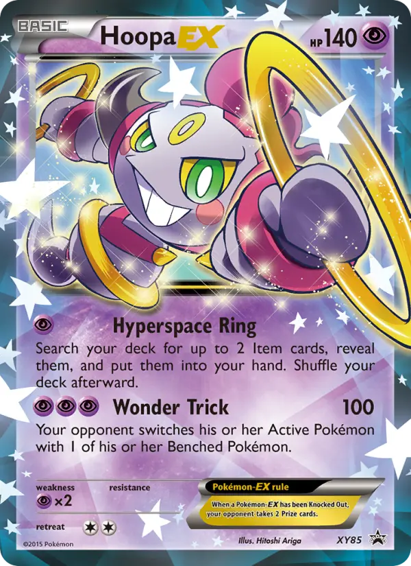 Hoopa EX, XY Black Star Promos XY85