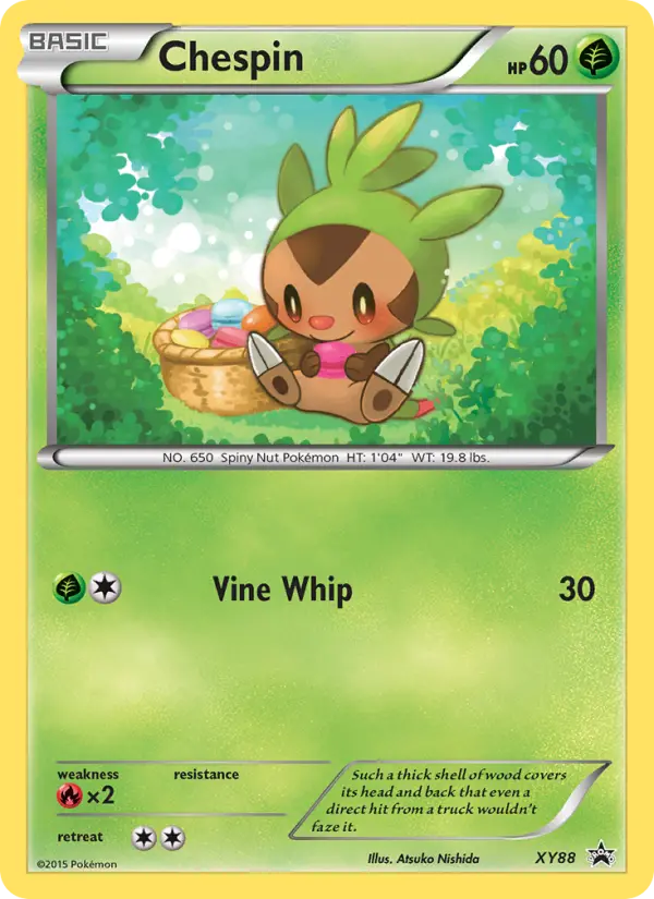 Chespin, XY Black Star Promos XY88