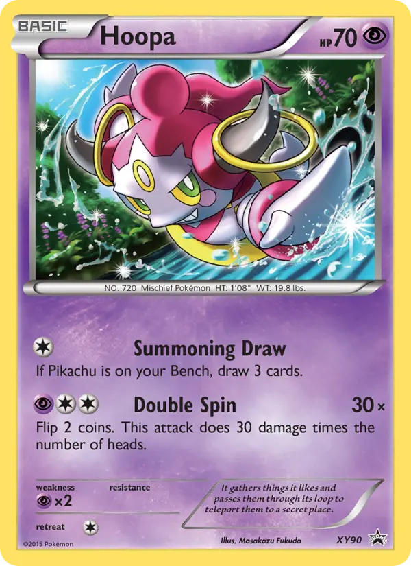 Hoopa, XY Black Star Promos XY90