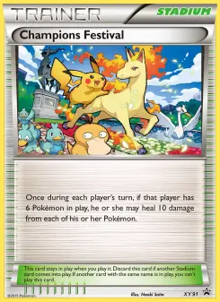 Festival des Champions, Promo XY XY91