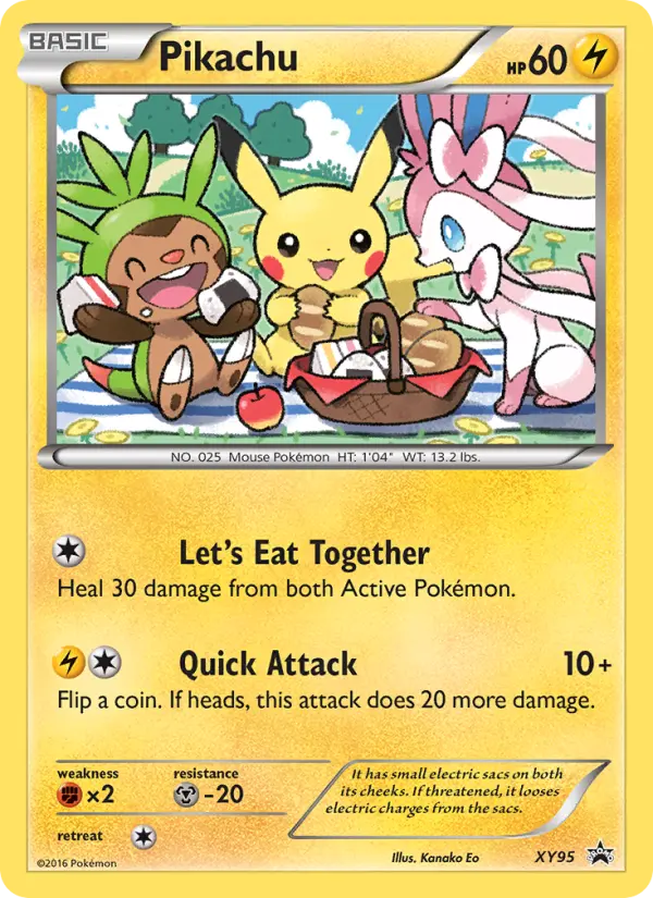 Pikachu, XY Black Star Promos XY95