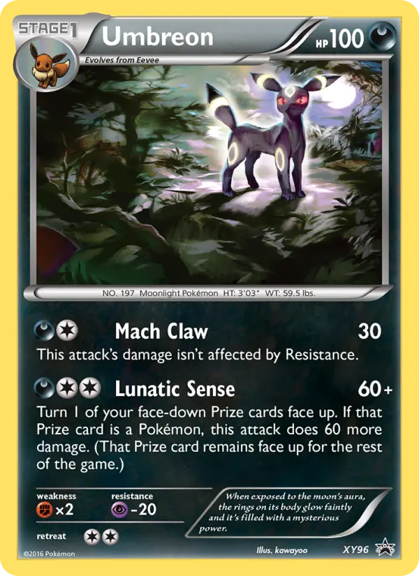 Umbreon, XY Black Star Promos XY96