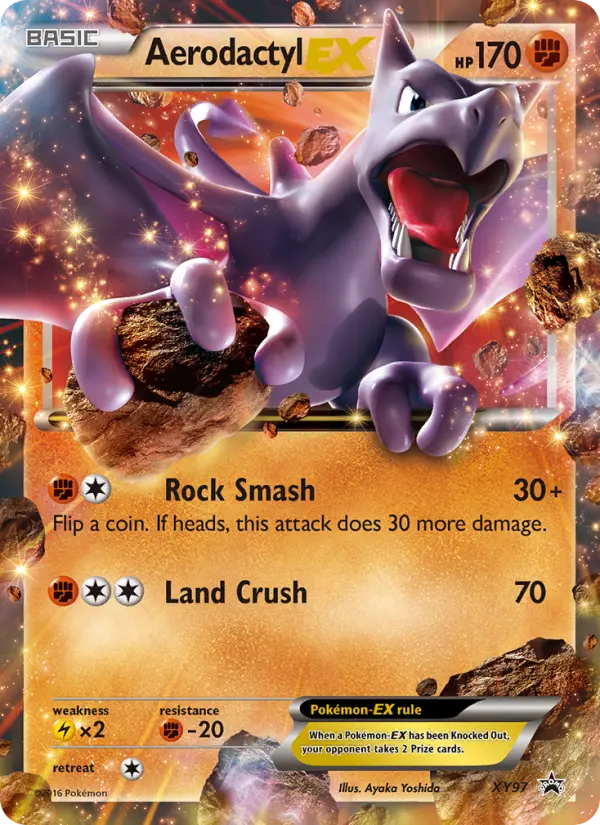 Aerodactyl EX, XY Black Star Promos XY97