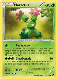 Maractus, Negro y Blanco 12