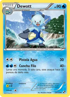 Dewott, Negro y Blanco 29