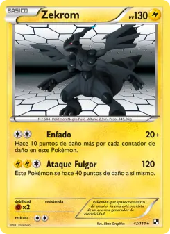 Zekrom, Negro y Blanco 47