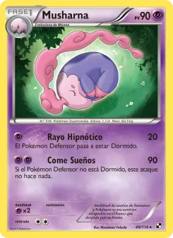Musharna, Negro y Blanco 49