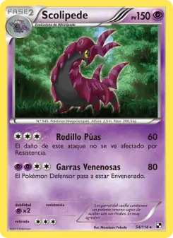 Scolipede, Negro y Blanco 54