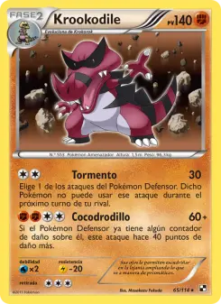 Krookodile, Negro y Blanco 65