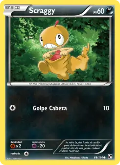 Scraggy, Negro y Blanco 68