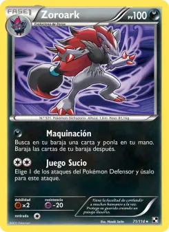 Zoroark, Negro y Blanco 71