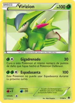 Virizion, Fuerzas Emergentes 17