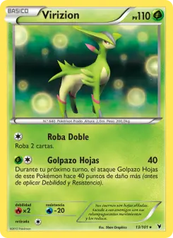 Virizion, Nobles Victorias 13